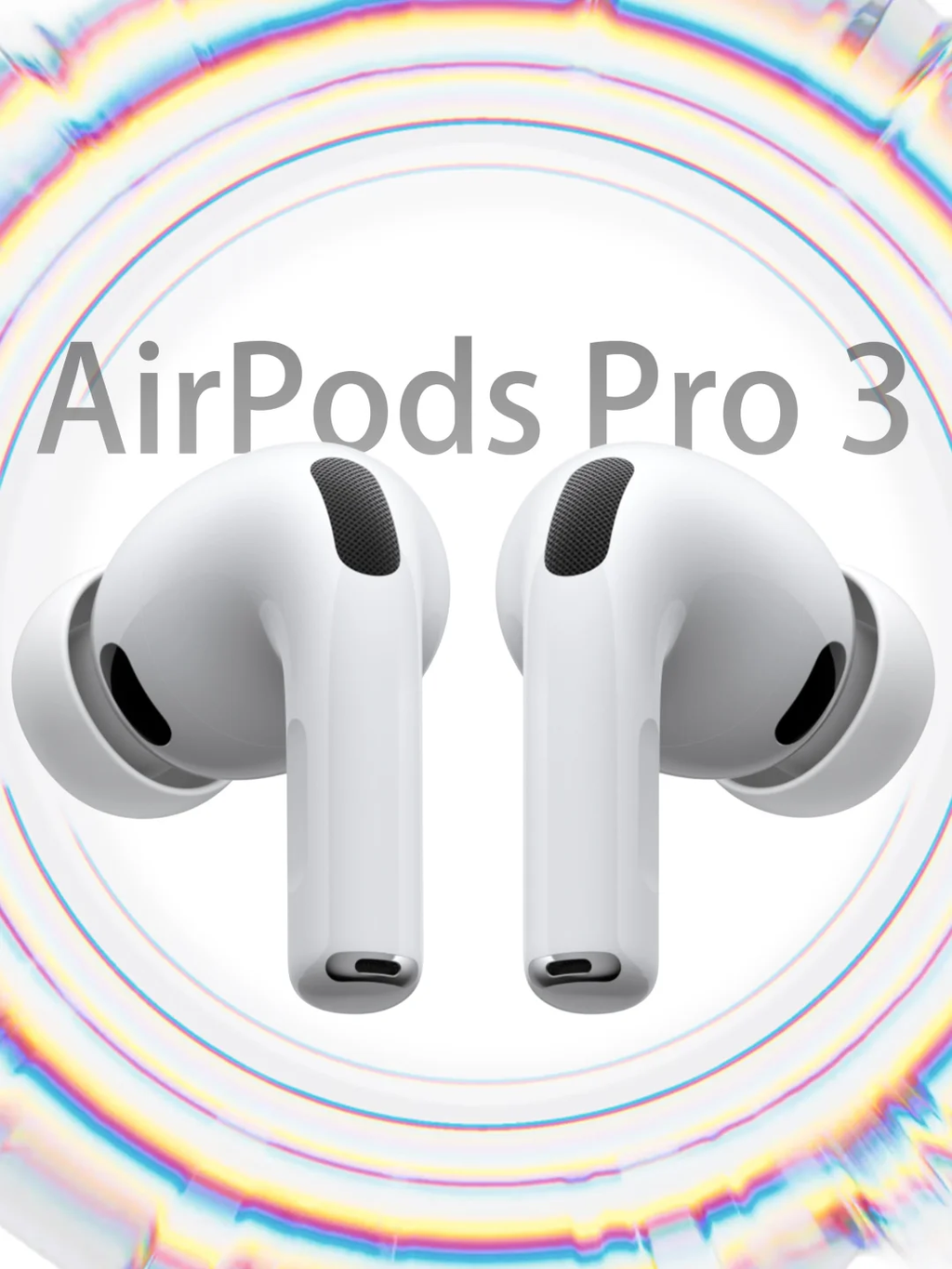 The new generation of wireless Bluetooth earbuds, AirPods Pro 3