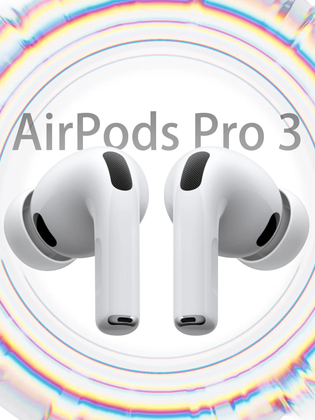 The new generation of wireless Bluetooth earbuds, AirPods Pro 3