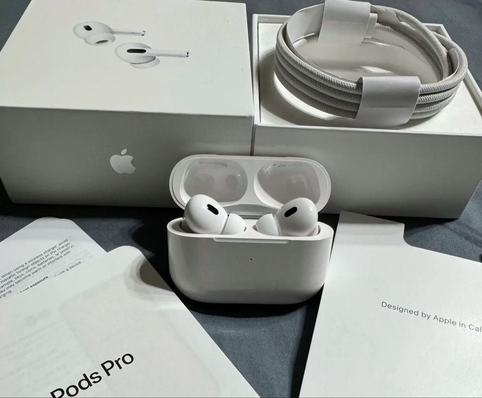 The new generation of wireless Bluetooth earbuds, AirPods Pro 2