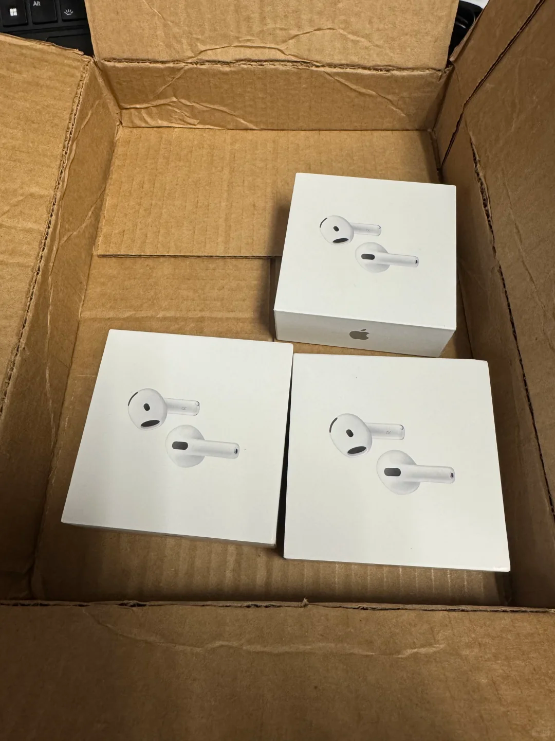 The all-new generation of wireless Bluetooth earbuds, AirPods 4