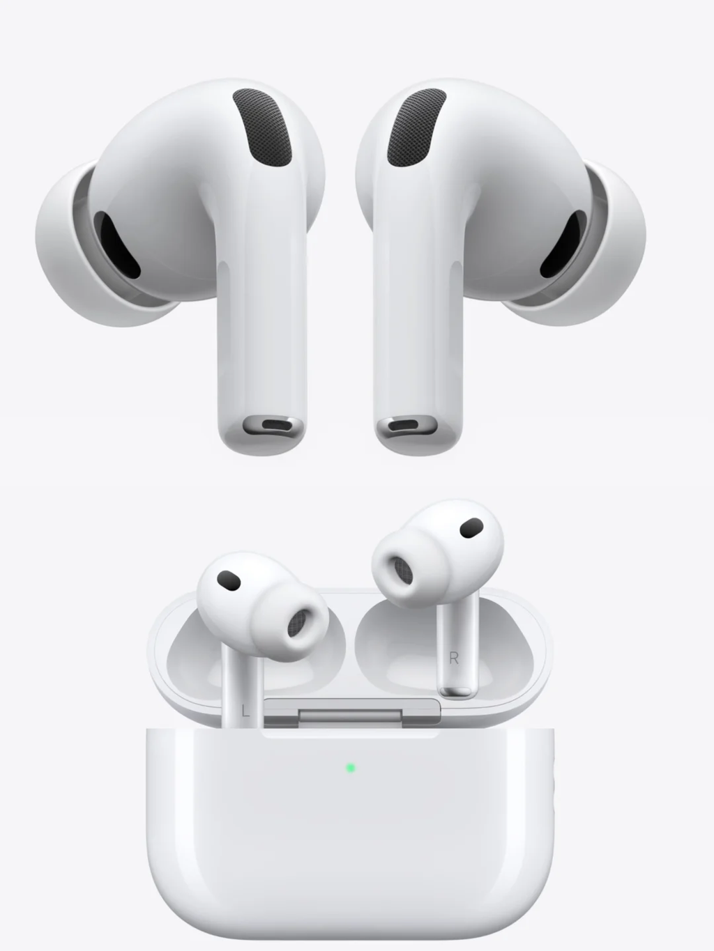 The new generation of wireless Bluetooth earbuds, AirPods Pro 3