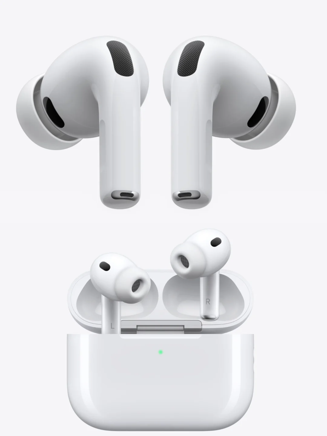 The new generation of wireless Bluetooth earbuds, AirPods Pro 3