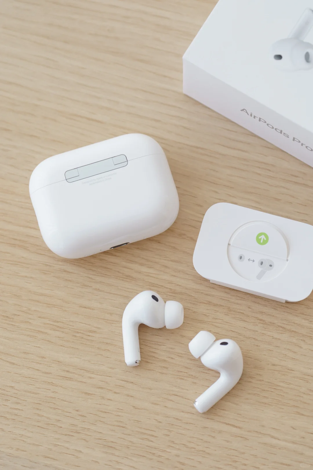 The new generation of wireless Bluetooth earbuds, AirPods Pro 3