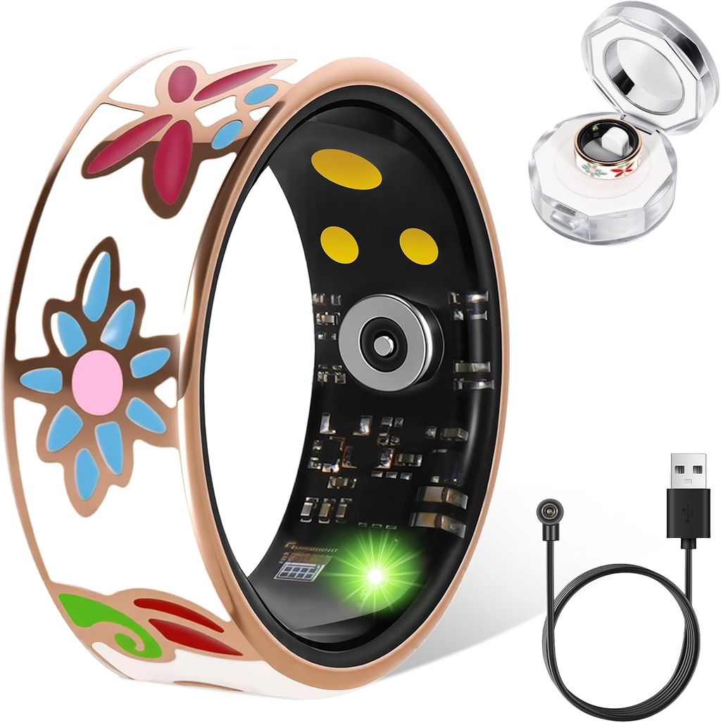 Heart rate monitoring ring